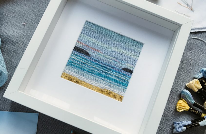 Creating a Seascape in Cross Stitch Embroidery
