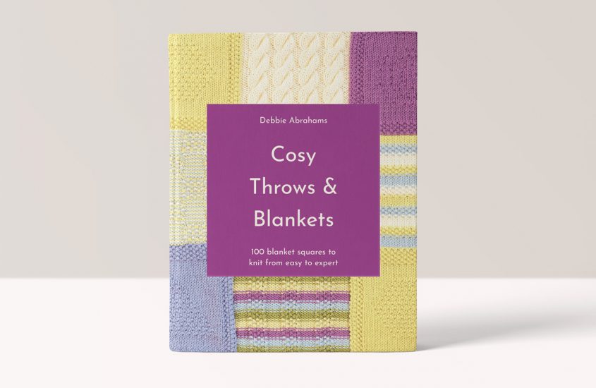Cosy Throws and Blankets: 100 Blanket Squares to Knit from Easy to Expert by Debbie Abrahams