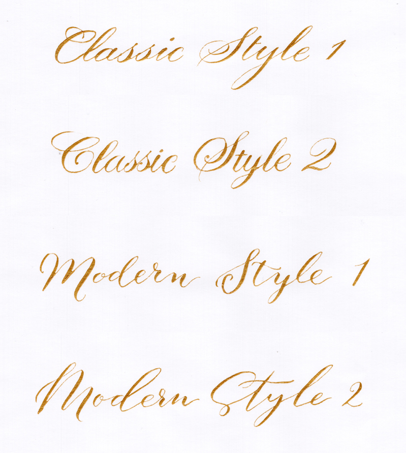 calligraphyexamplestyles
